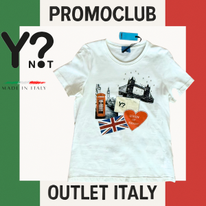 Дамскa блуза Y Not?, 100% памук, размер XS, бял, Италия